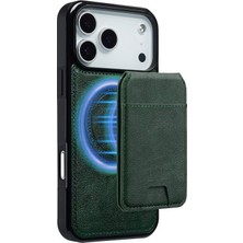 Teleplus iPhone 18 Pro Max Kılıf Capella L3 Serisi Mıknatıslı Kartlıklı 2-1 Kapak