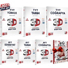 3D Yayınları 2027 Tyt-Ayt 3D Türkçe(Türk Dili ve Edebiyatı)-Tarih-Coğrafya Video Destekli Defter Seti