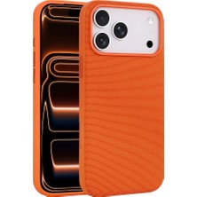 Teleplus iPhone 18 Pro Max Kılıf M-Safe Uyumlu Miami Kumaş Tasarım Kapak
