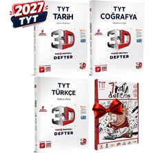 3D Yayınları 2027 Tyt 3D Türkçe-Tarih-Coğrafya Video Destekli Defter Seti