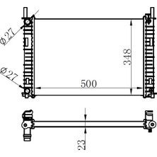 Oris Orıs MFR080023 Motor Su Radyatoru Fiesta 1.25 16V 1.4 16V 1.4tdcı 01>08 Mazda Iı 1.4cd Manuel ME4S6H8005CB-4S6H8005CB-1897431
