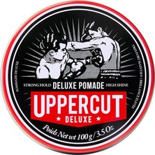 Renas Store Uppercut Deluxe Hair Güçlü Derece Tutuşlu Yüksek Parlaklık Pomade Wax 100 gr