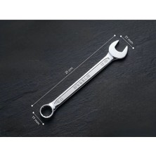 Tera T017 Parlak Profesyonel Dayanıklı Kombine Anahtar 17 mm