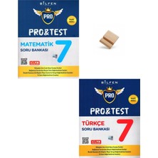 Bilfen Yayıncılık Bilfen 7. Sınıf Maarif Protest Matematik ve Türkçe Soru Bankası + Telefon Standı