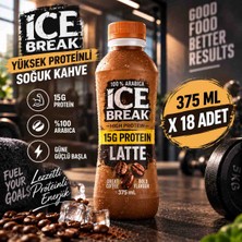 İçim Ice Break Proteınlı Soğuk Kahve Latte 375 ml x 18 Adet