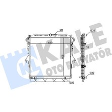 Kale 351270 Su Radyatörü Ford Ranger 12> 2.2 Tdci AB39 8005 DG-DB39 8005 Bd
