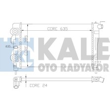Kale 368100 Su Radyatörü Daewoo Espero 1.8 (95-97) (At) (Ac Nac) (Brazing) (635X383X26) 96182648