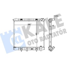 Kale 350300 Motor Su Radyatoru Land Rover Range Rover Iı P38A PCC106850