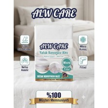 Alw Care Micro Fitted Sıvı Geçirmez Yatak Koruyucu Alez  160X200
