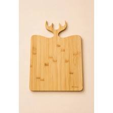 ViraCasa Bambu Kesme Tahtası 30X40 cm Bambu Kesim Tahtası Şarküteri Sunum Tahtası