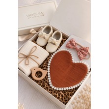 Vanilya Gift Kız Bebek Hediye Seti Yenidoğan Bebek Hediye Kutusu