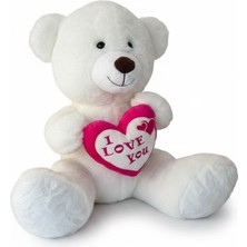 Motto Ticaret PL50231 55 cm Ayı I Love Kalpli