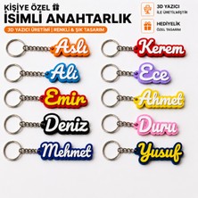 Kişiye Özel Isimli 3D Anahtarlık