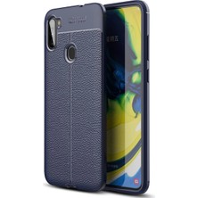 Pr Store Samsung Galaxy A11 Kılıf Auto Focus Kapak - Lacivert