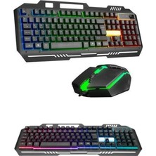 Gaming Oyuncu Klavyesi LED Aydınlatmalı Mekanik Hisli