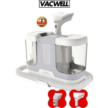 Vacwell Hidro Mini 16000 Pa 500W Koltuk ve Halı Yıkama Makinesi 3 Başlıklı
