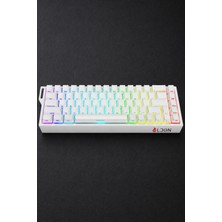 MIDE68 Hall Effect Manyetik Gaming Klavye - Rapid Trigger, 8k Hz, 0.01 mm Hassasiyet, 0.125 Ms, 128K Tarama, Amber Pro Switch, Rgb, Web Driver