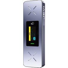 Renas Store Jeyı I9X Visual Smart Yazma Koruma Özellikli M.2 (Pcıe) Nvme ve M.2(Ngff) Sata SSD To USB 3.2 Gen2 Çevirici Dönüştürücü Adaptör Harici Taşınabilir Alüminyum SSD Muhafaza Kutusu