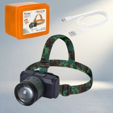Renas Store Güçlü LED Sensörlü Kafa Lambası Profesyonel Model