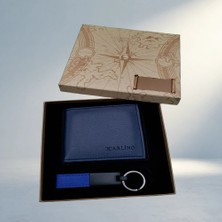 Renas Store Şık Deri Cüzdan ve Anahtarlık Hediye Seti