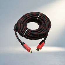 Renas Store Örgülü 10MT HDMI Kablo Yüksek Hızda Veri Aktarımı Için Uygun