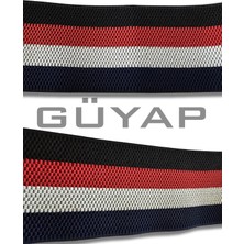 Güyap Yapı Tekstil Petekli Dokuma Lastik - Korse Kemer & Bot Çizme Sert Yan Bant Lastiği [ 8 cm - 1 Metre ]