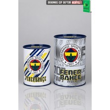 Lisanslı Fenerbahçe Orta ve Küçük Boy Kumbara Seti Dekomus Cep Defteri Hediyeli