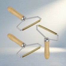 Renas Store Metal Tiftik Tüy Toplama Ahşap Saplı Pratik Temizlik Aracı