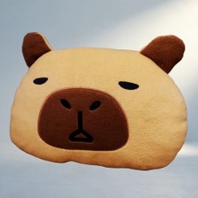 Renas Store Şık Capybara Yastık Peluş Dekoratif Tasarım