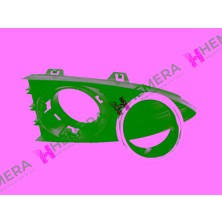 Pulo P1-RFU1-YT61C Sis Far Çerçevesi Sol Kromlu Renault Fluence 2011-2013 261523809R