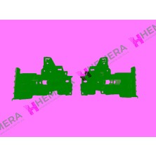 Pulo Pz-Rc8 Tampon Köşe Braketi Ön Set Renault Clio Iv 2017-2019 269166557R