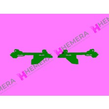 Pulo Pj-Rc8 Tampon Braketi Ön Alt Sol Set Renault Clio Iv 2013-2016 269257503R