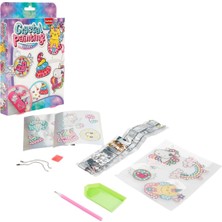 PopŞeker Crystal Painting Stickers Unicorn Kristal Boyama Seti - El Beceri Hobi ve Etkinlik Yapıştırma Seti