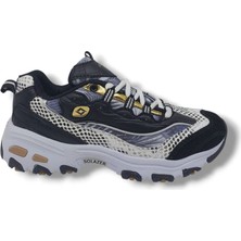 Zerhan Solazer 0490 Kadın Siyah Sneakers Spor Ayakkabı