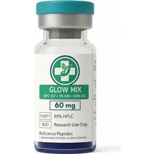 Glow Mıx (GHK-CU+BPC-157+TB-500) + Bac-Water Hediye Bioscience Peptides