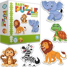 TeknoKapsül Circle Toys Baby Puzzle Orman Hayvanları