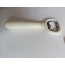 TeknoKapsül Şişe Kapak Açacağı – Pratik Metal Şişe Açacak, Soda ve Gazoz Şişeleri Için Kapak Açıcı, Dayanıklı ve Kullanışlı Mutfak Aleti (2, Krem Rengi)