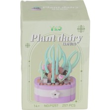 Cotton Soft P1257 Panlos Simülasyon Çiçek Serisi 257 Parça Block Oyuncak