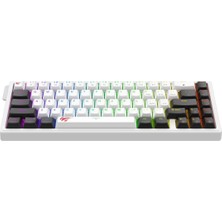 Havit Gamenote KB900L Rgb Manyetik Switch Mekanik Oyuncu Klavyesi - 67 Tuş - Beyaz