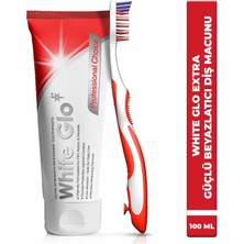 Volkan Ziraat Mühendislik White Glo Diş Macunu Extra Güçlü Beyazlatıcı 100 ml