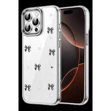 Apple iPhone 15 Pro Max Fiyonk Desenli Kapak - Desen 8