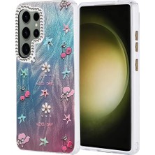 Samsung Galaxy S25 Ultra Kılıf Blade Aynalı Desenli Kapak - Desen 4