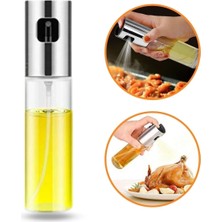 Varsoph Biishe® 100ML Kapasiteli Şeffaf Spreyli Yağdanlık Sosluk Yağ Püskürtücü Yağ Şişesi
