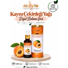 Gold Vital Plus Kayısı Çekirdeği Yağı 20 ml