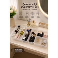 Dark Çok Amaçlı Çekmece Organizer Seti, Düzenli ve Şık Saklama