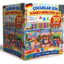 Enine Boyuna Eğitim Çocuklar Için Almanca Okuma Kitap Seti – 30 Kitap