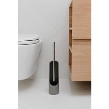 TeknoKapsül Umbra 023274-918 Touch Toilettenbürstenhalter, Grau