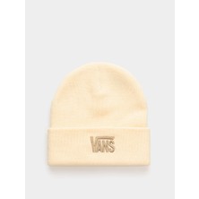 Vans Stretch Logo Tall Cuff Beanie Unisex Bej Bere VN000X6AGRZ1