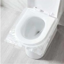 TeknoKapsül 50 Adet Tek Kullanımlık Klozet Örtüsü Klozet Poşeti Klozet Kapak Örtüsü Dispenseri