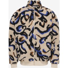 Only & Sons Onsadam Life Ovz Sherpa Bomber Sweat Erkek Renkli Sweatshirt 22039531-05